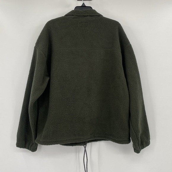 Bass Outdoors Women’s Green Coastal Sherpa Fleece Jacket Size XS - Picture 6 of 10
